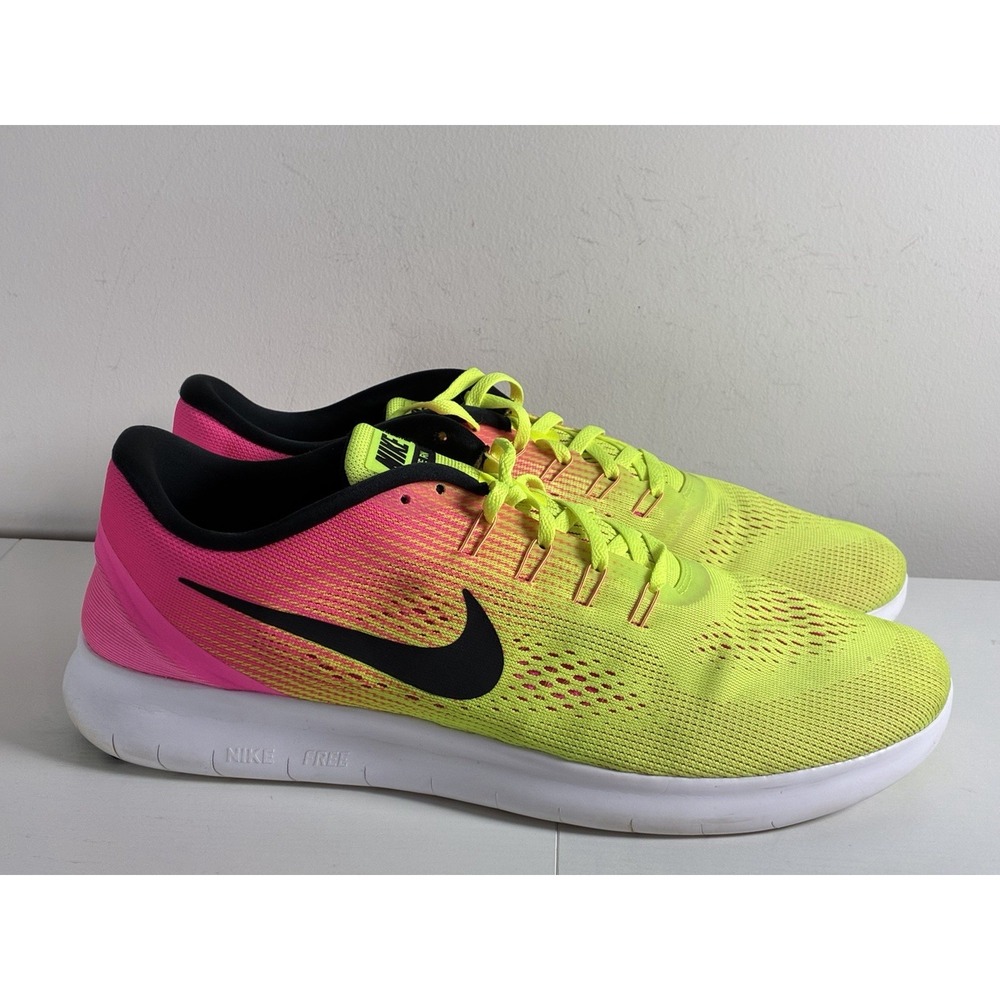 Nike Free RN OC Olympic Men's Multicolor Running Size US 13 #844630-999